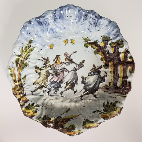 Piatto parata ceramica - piatto,