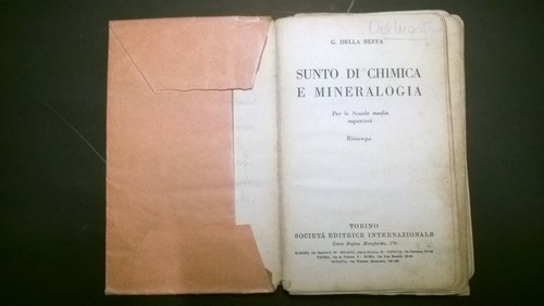 Sunto chimica mineralogia - di,