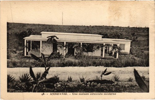 Cartolina cpa amboanio una - cartolina,