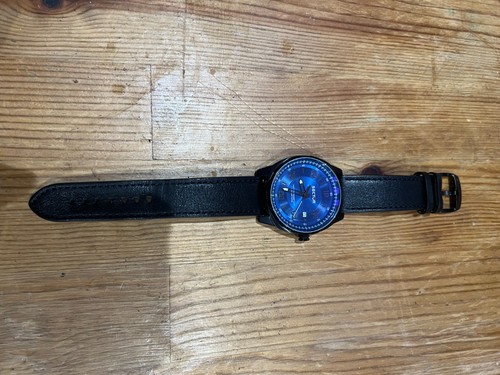 Orologio pelle acciaio - e,