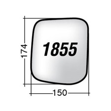 Vetro SPECCHIO RETROVISORE Destro DX HYUNDAI GALLOPER 1991-1997