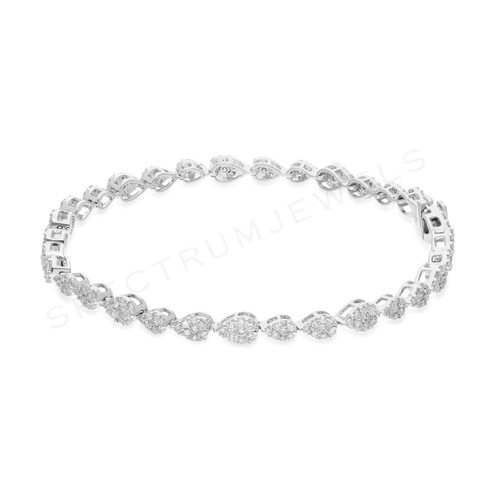 Spectrum bracciale tennis con - tennis,