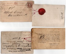1878 QV 1/2d Brown cartolina
