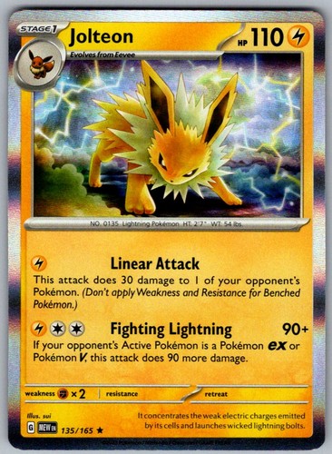 Jolteon rare scarlet - sv:, &
