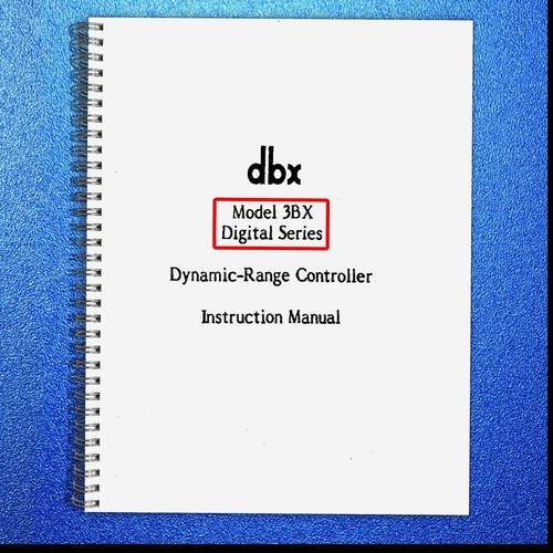 Dbx 3bx digital series - digital, dynamic