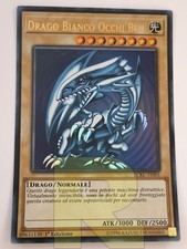 Drago Bianco Occhi Blu (Art 1) ® Ultra Rara ® LCKC-IT001 ® 1ª ED. ® Italiano
