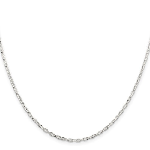 Collana con catena argento - con,