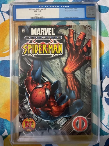 Ultimate spider man cgc 9 - spider-man, 9.6