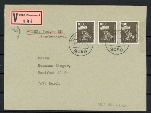 Lettera valore rft - rft, n.
