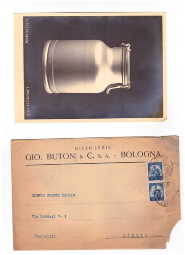 Busta intestata distillerie - busta,