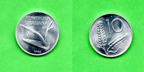 Italia lire 10 - italia,