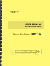 OPPO BDP-103 BDP103 Blu-Ray