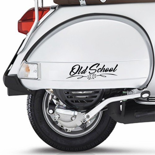 Adesivi old school vintage - 2,