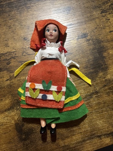Costume folk bambola - , vintage