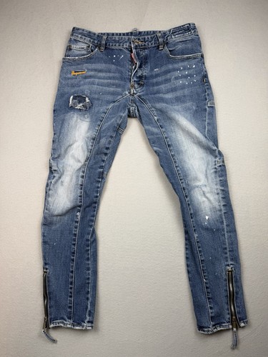 Dsquared2 men blue jean - blue,