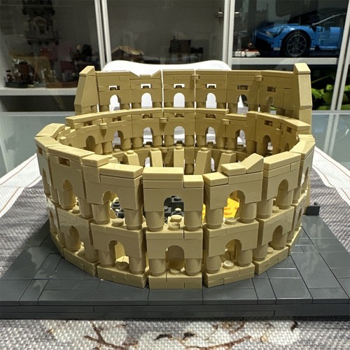 Lego moc colosseo edificio - lego,