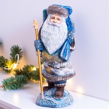 Cappotto Babbo Natale in legno