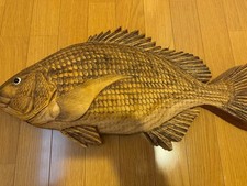 Scultura pesce orata marina