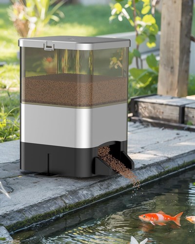 Pawfly fish feeder pond - pawfly,