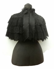 Abito antico mantella mantellina antica indossabile Antique wearable capelet