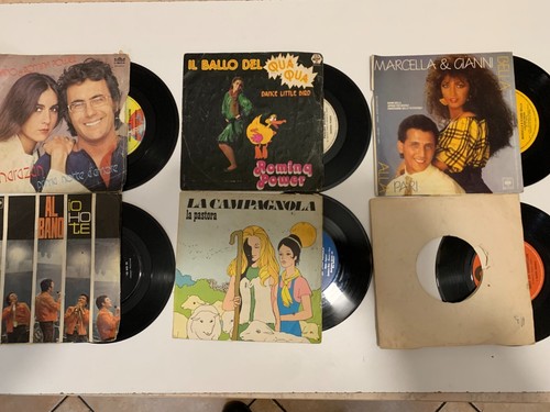 Dischi vinile giri vintage - 45,