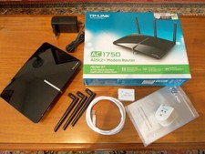 TP-LINK AC1750 MODEM ROUTER ADSL2+ come nuovo, kit completo IEEE 802.11ac TPLINK