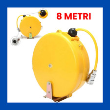 avvolgitubo aria compressa automatico avvolgi tubo portatile spirale mt