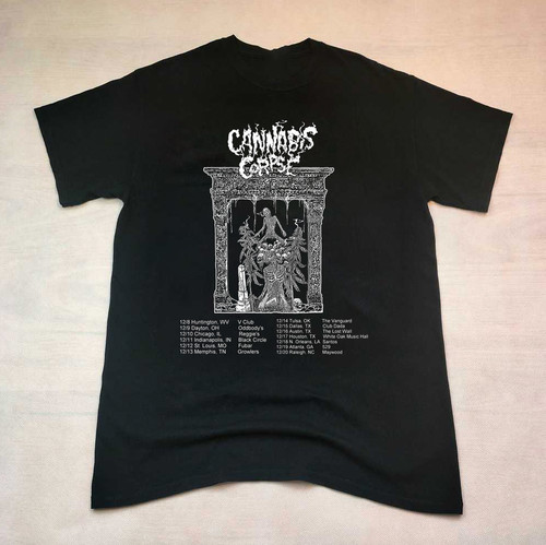 Maglietta cannabis corpse - maglietta,