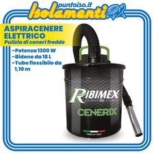 Ribimex Aspiracenere Elettrico