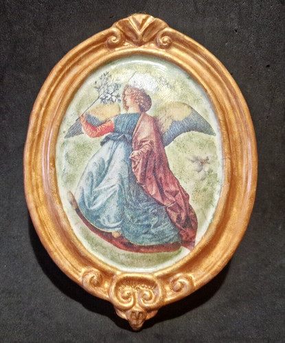 Quadro con figura angelo - con, alato