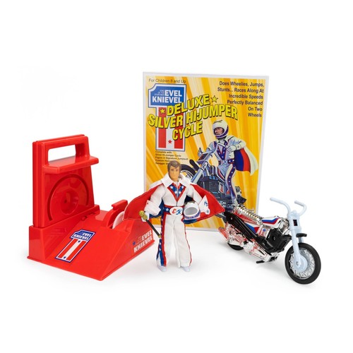 Evel knievel deluxe silver - deluxe,