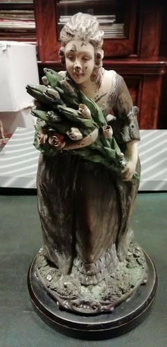 Grande statuina ceramica - statuina, in
