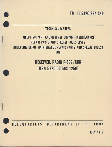 Historical book for receiver - historical,