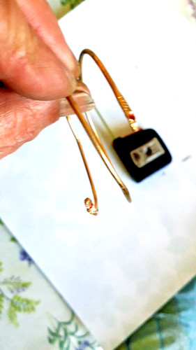 Bracciale rame bagnato oro - rame,