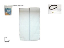 TENDA KALAMITICA ANTI ZANZARE INSETTI 220X120, 240X140 COLORE BIANCO ZANZARIERA