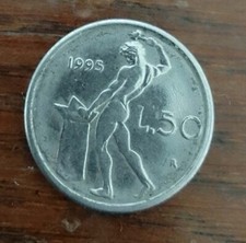 Moneta 69. L. 50 piccola 1995