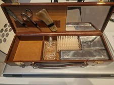 Valigetta in pelle set