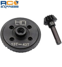 Axial AX10 SCX10 RR10 SMT10 Wraith Yeti 43t 13t ingranaggi conici diff acciaio SWRA9433