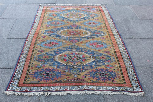 Antico kilim sumak lana verde - antico,