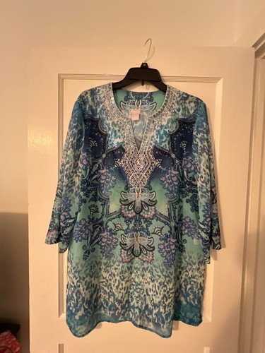 Chico tranquil turquoise - chico's,