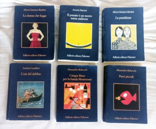 Lotto libri sellerio gialli - libri,