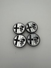 4 COPRIMOZZO CERCHI COPPE ALFA ROMEO 6 33 75 155 90 DUETTO SPIDER DIFETTO NUOVE