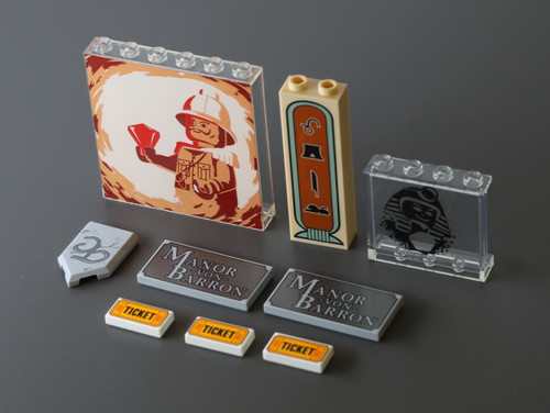 Pezzi lego con - pezzi, 9x