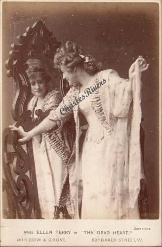 C1889 cabinet card - card, theatre