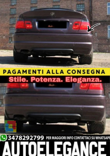 Paraurti posteriore bmw - paraurti,