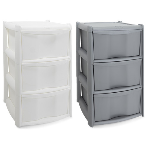Cassettiera plastica con - cassettiera,