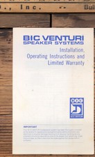 BIC Venturi Formula