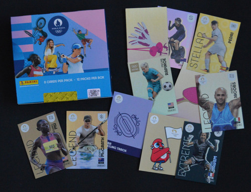 Figurine panini olimpiadi - figurine,