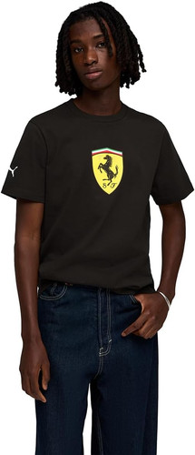 Ferrari colored shield - ferrari, tee