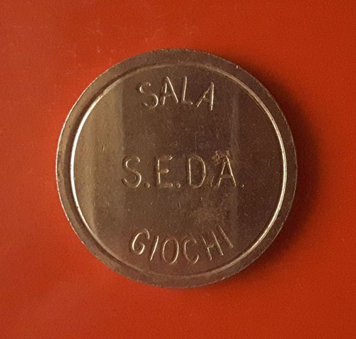 Gettone sala giochi - giochi, s.e.d.a